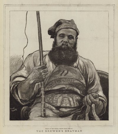 El carretero de la cervecería de Hubert von Herkomer