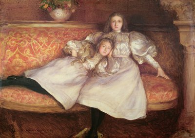 Las hijas del Barón von Erlanger de Hubert von Herkomer