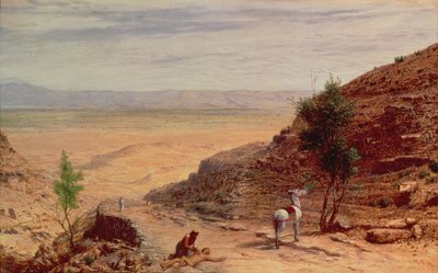 El camino entre Jerusalén y Jericó de Hubert von Herkomer