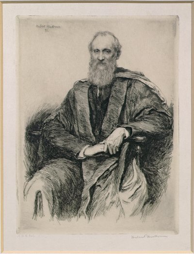William Thomson, 1er Barón Kelvin (1824-1907) matemático y físico británico de Hubert von Herkomer