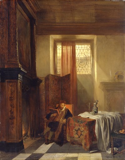 El Filósofo, 1844 de Hubertus van Hove