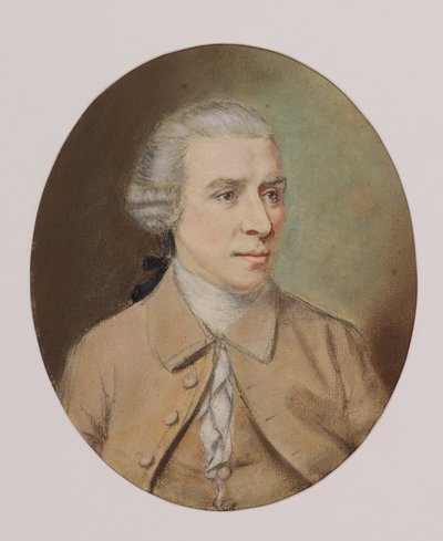 Retrato de un hombre (o Gavin Hamilton) de Hugh Douglas (manner of) Hamilton