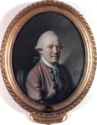 Retrato del Sr. Louis Dutens. 1773 de Hugh Douglas Hamilton