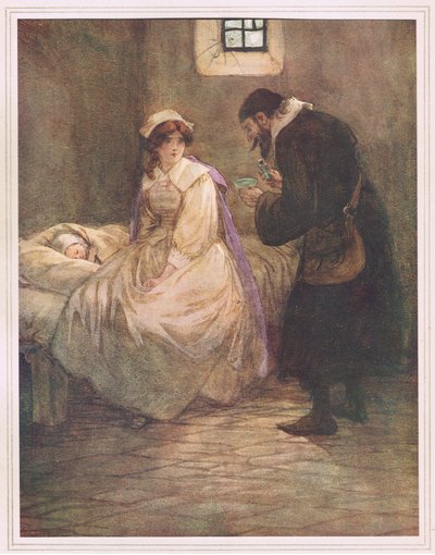 Hester se sentó en la cama de Hugh Thomson