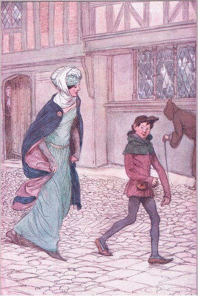 "Preferiría, por cierto, ir delante de ti como un hombre, que seguirlo como un enano", ilustración de 