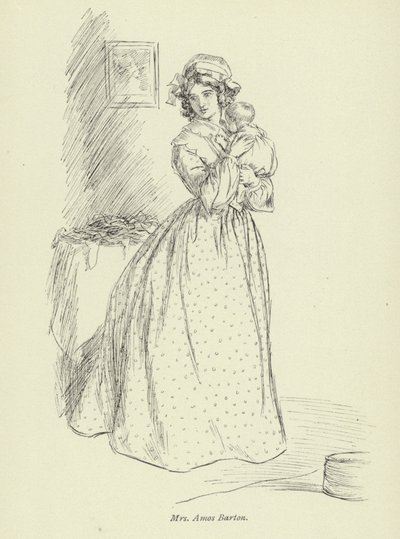 Ilustración para Amos Barton por George Eliot de Hugh Thomson