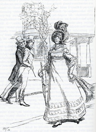 Ilustración para "Emma" de Jane Austen (ilustración) de Hugh Thomson