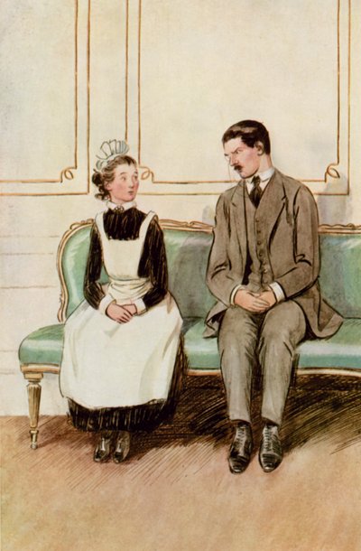 Ilustración de El admirable Crichton de J. M. Barrie de Hugh Thomson