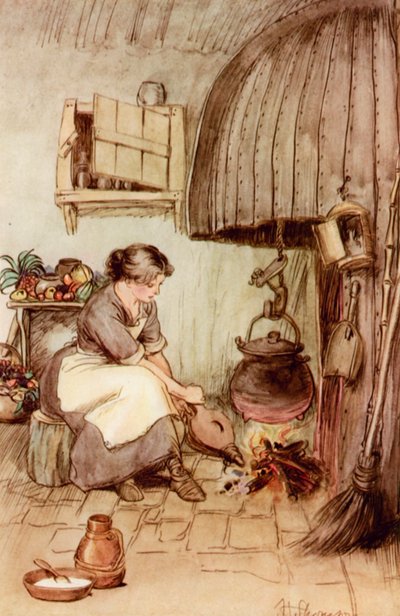 Ilustración de El admirable Crichton de J. M. Barrie de Hugh Thomson