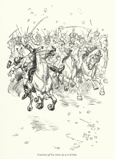 Ilustración para La Abadía de Northanger de Jane Austen de Hugh Thomson