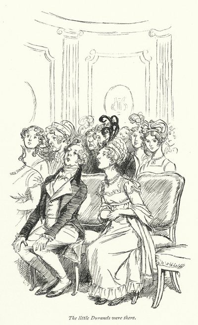 Ilustración para Persuasión de Jane Austen de Hugh Thomson