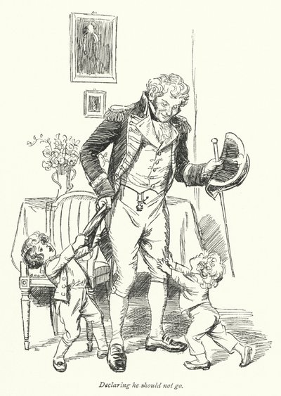 Ilustración para Persuasión de Jane Austen de Hugh Thomson