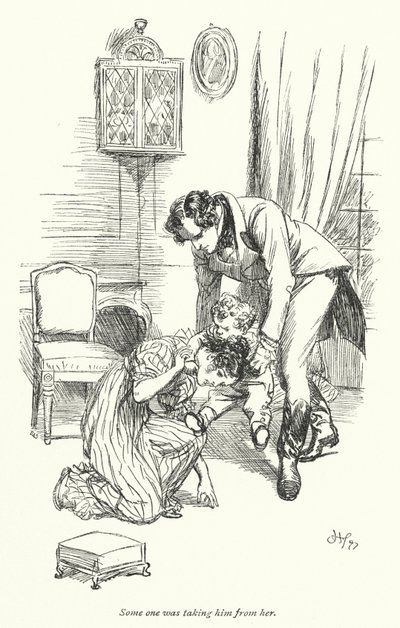 Ilustración para Persuasión de Jane Austen de Hugh Thomson