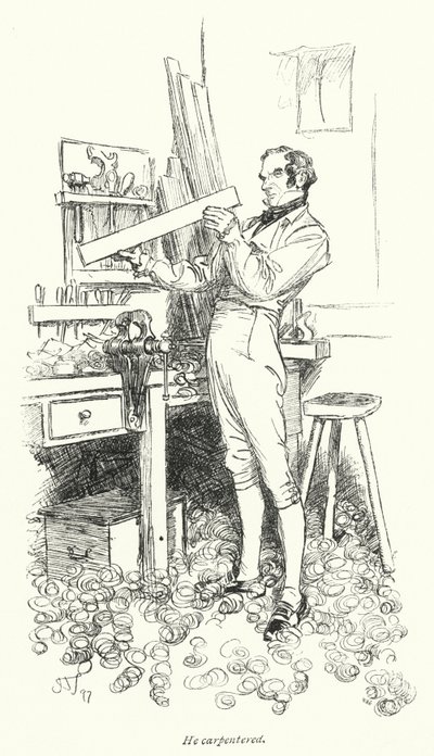 Ilustración para Persuasión de Jane Austen (litografía) de Hugh Thomson