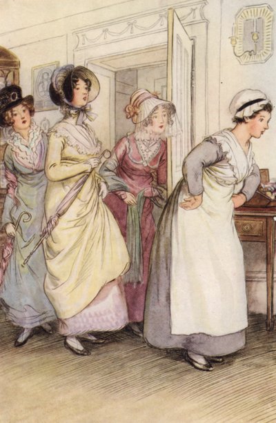 Ilustración para Quality Street de Hugh Thomson