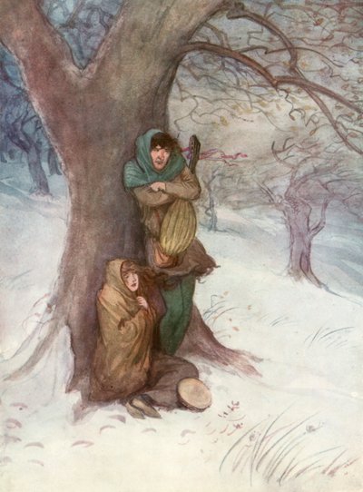 Ilustración para Como Gustéis de Shakespeare de Hugh Thomson