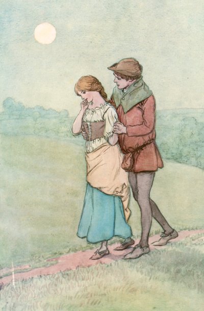 Ilustración para Como Gustéis de Shakespeare de Hugh Thomson