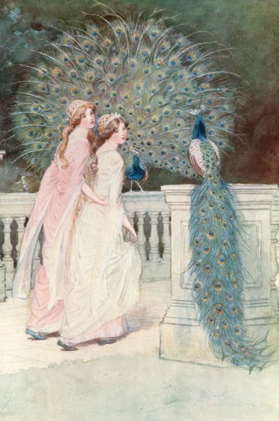 Ilustración de Como gustéis de Shakespeare de Hugh Thomson