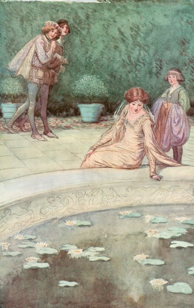 Ilustración de Como gustéis de Shakespeare de Hugh Thomson