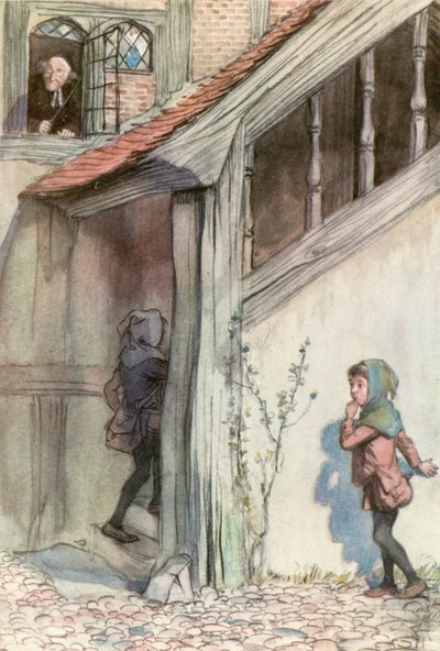 Ilustración de Como gustéis de Shakespeare de Hugh Thomson