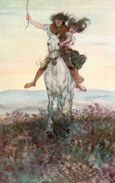 Ilustración de Como gustéis de Shakespeare de Hugh Thomson