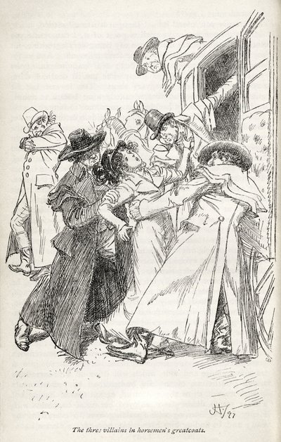 La abadía de Northanger de Jane Austen de Hugh Thomson