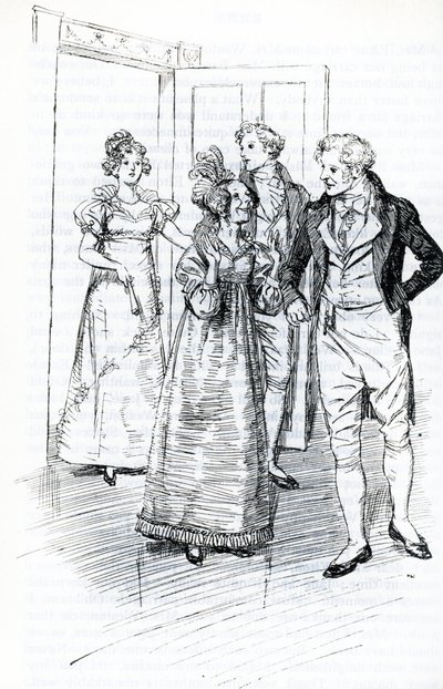 El baile en la posada de la Corona de Hugh Thomson