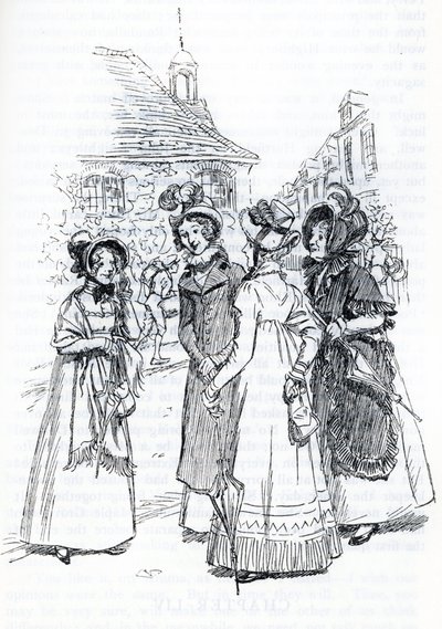Sra. Cole, Sra. Perry y Sra. Elton - (ilustración) de Hugh Thomson