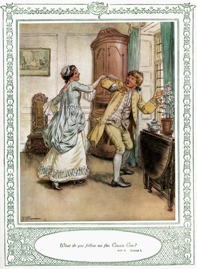 La obra de Oliver Goldsmith 