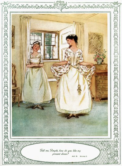 La comedia de Oliver Goldsmith 