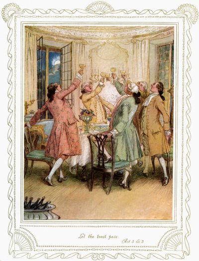 Obra de teatro de Richard Brinsley Sheridan de Hugh Thomson