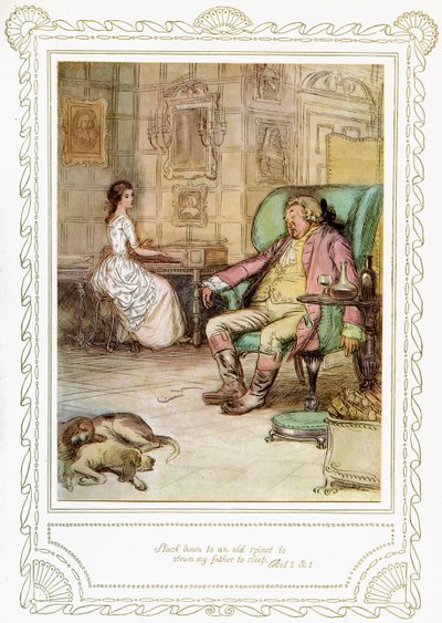 Obra de Richard Brinsley Sheridan de Hugh Thomson
