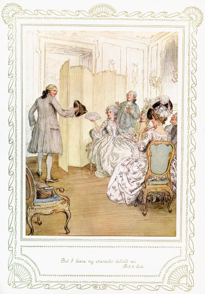Obra de Richard Brinsley Sheridan de Hugh Thomson