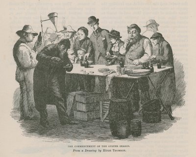 El comienzo de la temporada de ostras de Hugh Thomson