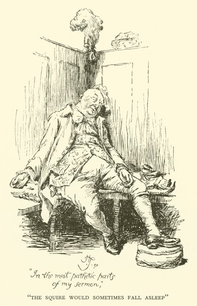 El escudero a veces se quedaba dormido de Hugh Thomson