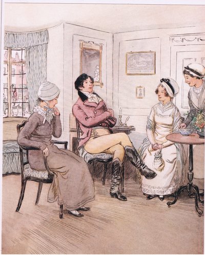 Valentine: "Lamento que no estén, Patty, pero esperaré su regreso" de Hugh Thomson