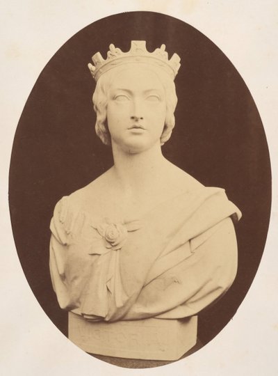 Copia de un busto de Su Majestad la Reina Victoria, por Joseph Durham, Esq. F.S.A. de Hugh Welch Diamond