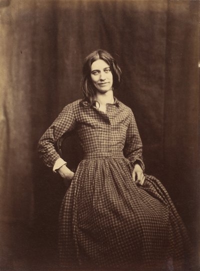 Paciente, Asilo de Lunáticos del Condado de Surrey, 1850-58 de Hugh Welch Diamond