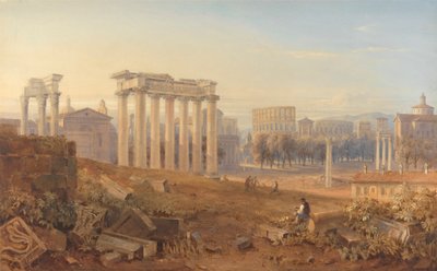 Vista del Foro de Roma de Hugh William Grecian Williams