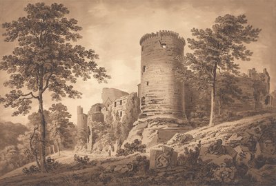Ruinas del castillo de Hugh William Williams