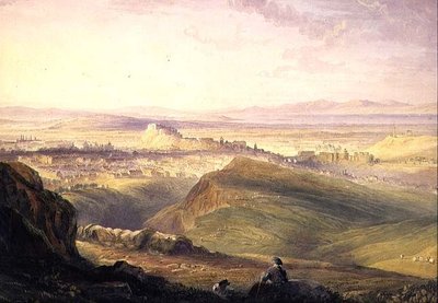 Edimburgo: desde el Asiento de Arturo de Hugh William Williams