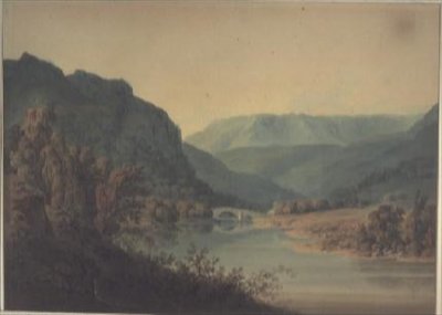 Vista de Braemar, Altas Tierras del Norte de Hugh William Williams
