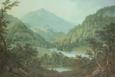 Vista de Dundurn desde Dunira de Hugh William Williams