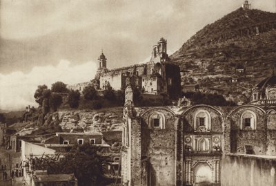 Mexico: Atlixco (b/w photo) de Hugo Brehme