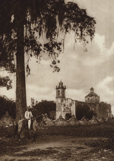 Mexico: Nonoalco, Los alrededores de la capital Mejico (b/w photo) de Hugo Brehme