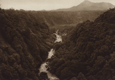Mexico: Orizaba, Canada (b/w photo) de Hugo Brehme