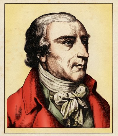 Joachim Heinrich CAMPE (29 junio 1746-22 octubre 1818) 1854 (grabado) de Hugo Bürkner