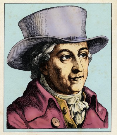 Justus Möser (14 diciembre 1720-8 enero 1794) jurista, historiador y escritor alemán de Hugo Bürkner