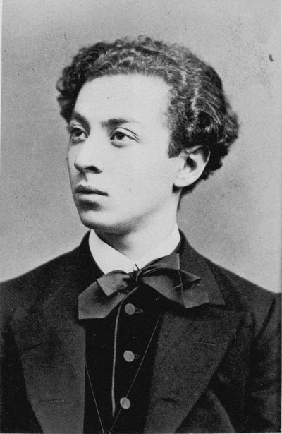 Retrato del pianista y compositor Rafael Joseffy de Hugo Danz