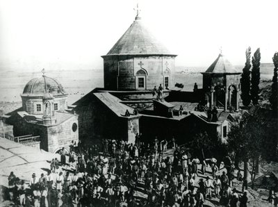 Peregrinación al monasterio de Tomarza, al sureste de Kayseri de Hugo Grothe